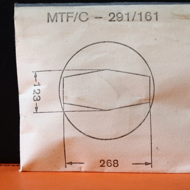 Verre Plexi montre, METALFORM Verlux MTF/C 251/032 197/217 NOS - H4 Verre Plexi montre, METALFORM Verlux MTF/C 251/032 197/217 NOS - H4